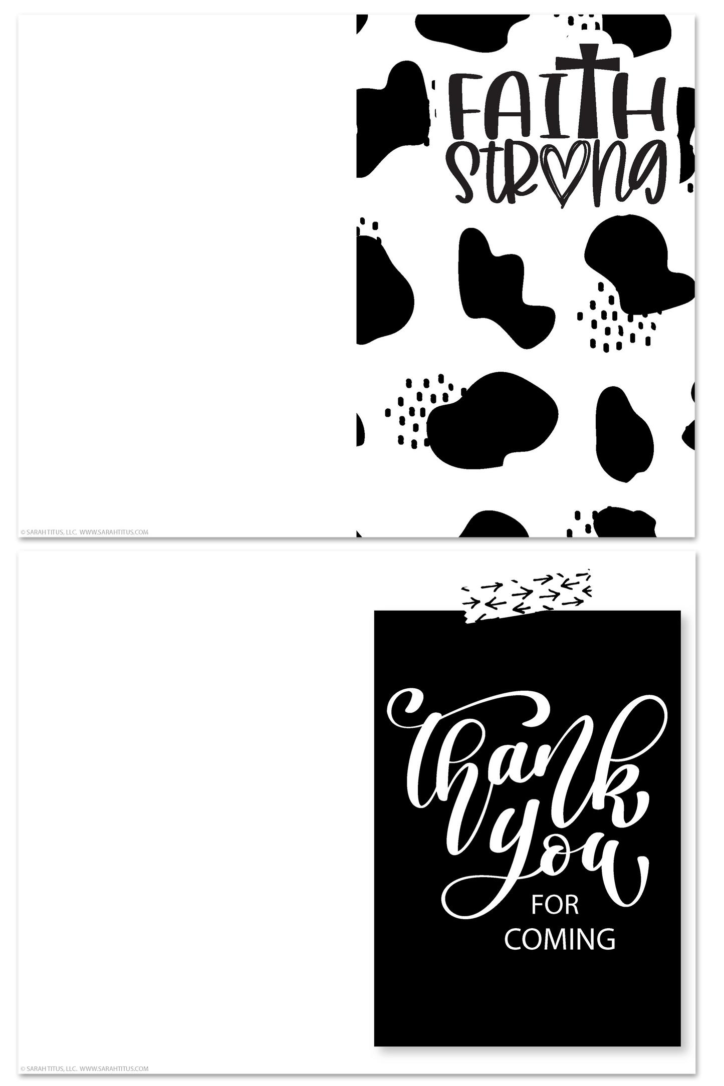 Contemporary Church Bulletins