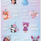 Cute Kids Valentine's Cards Printable