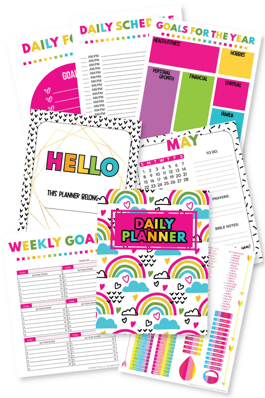 2026 Daily Planner {500+ Pages}