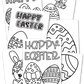 Easter Egg Coloring Pages