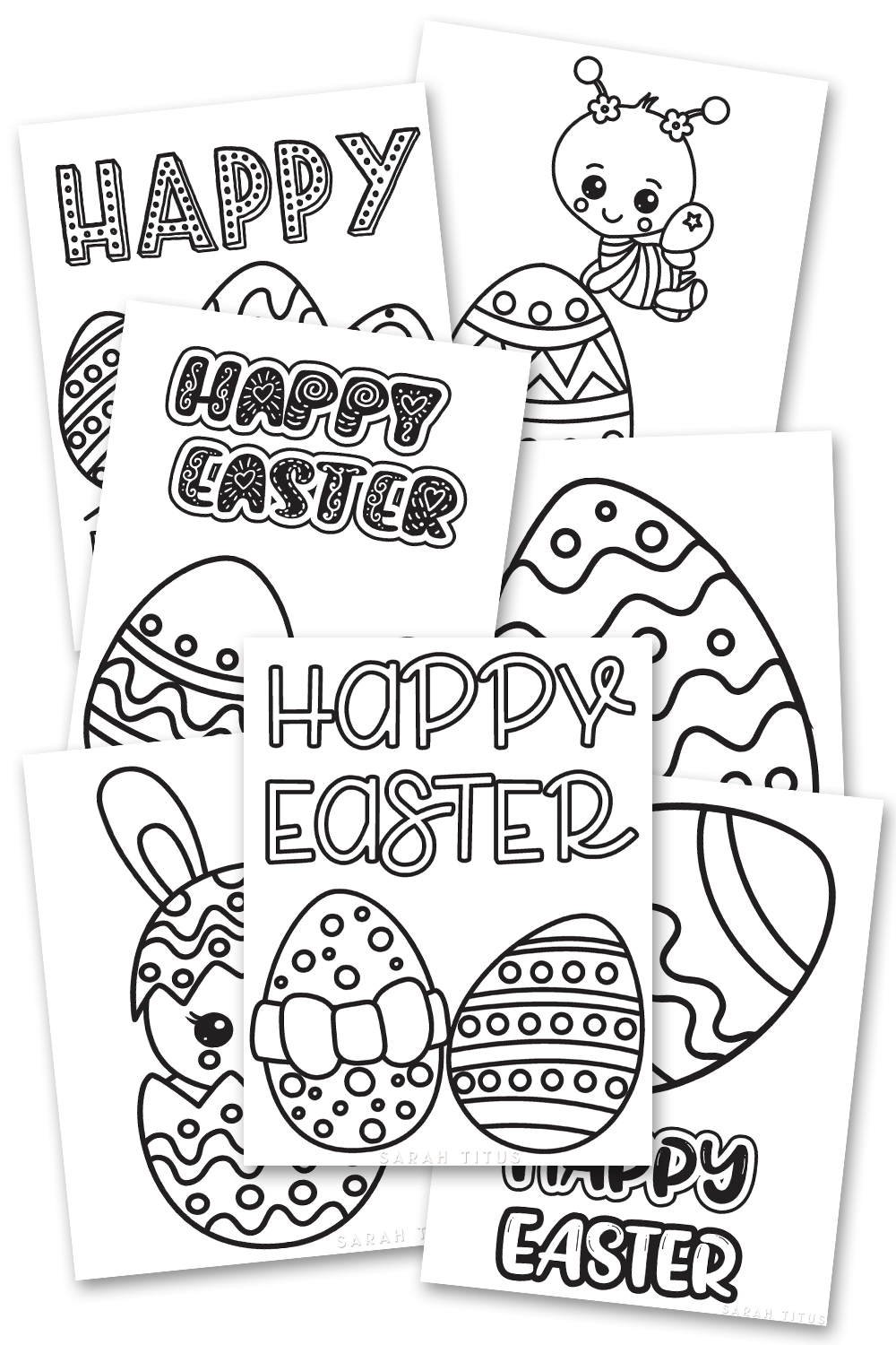 Easter Egg Coloring Pages