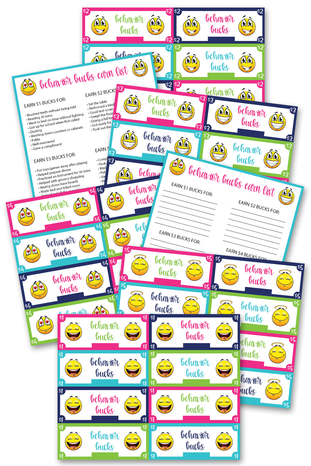 Emoji Behavior Bucks