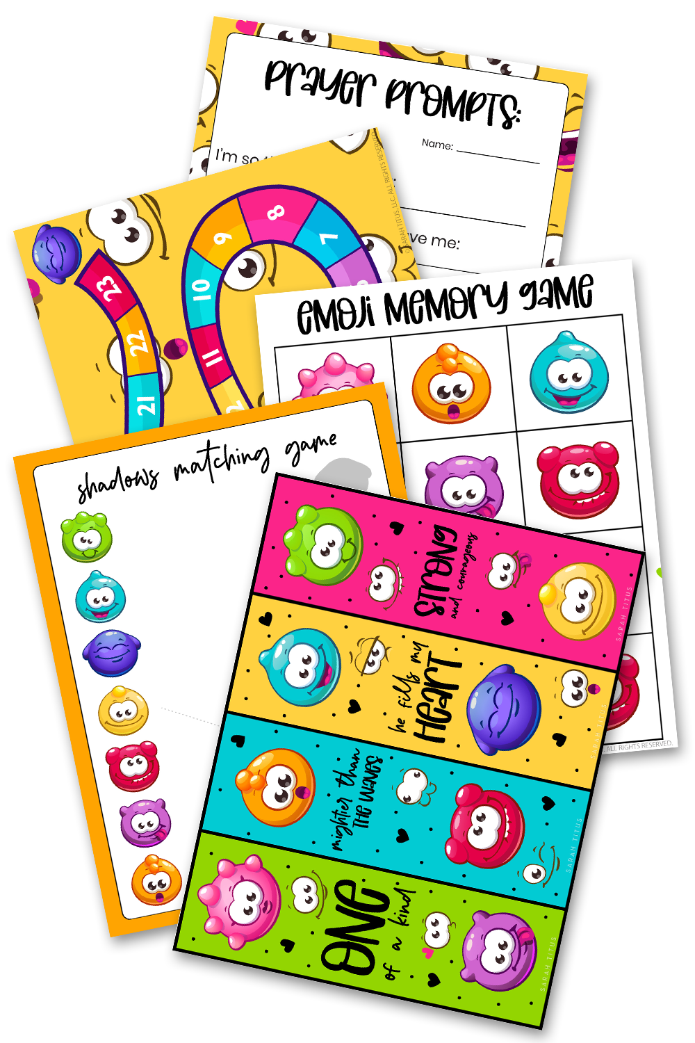 Emoji Kids Activities Pack