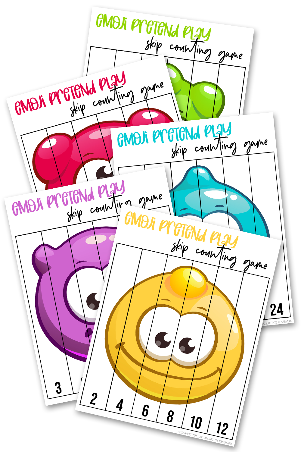 Emoji Kids Activities Pack