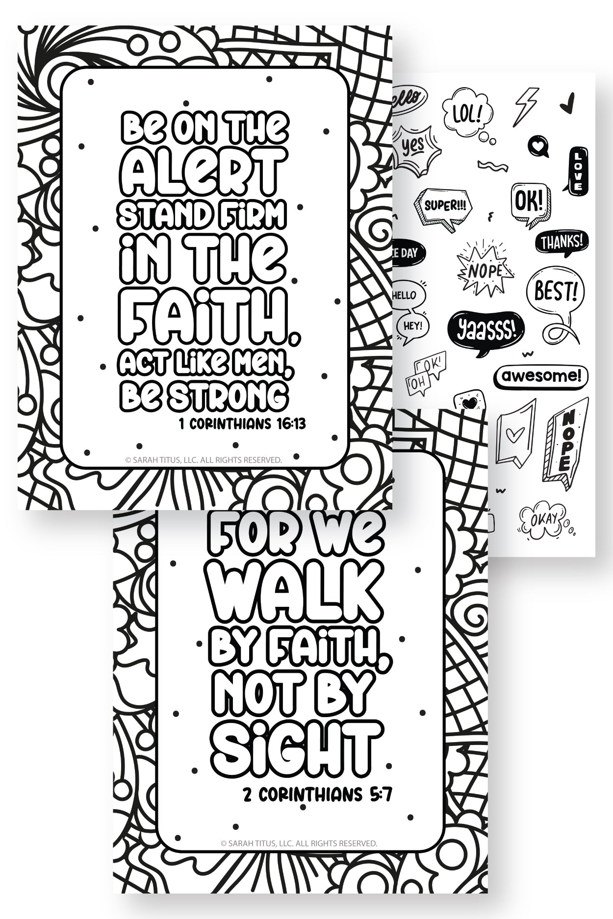 Faith Prompts Binder {30+ Pages}