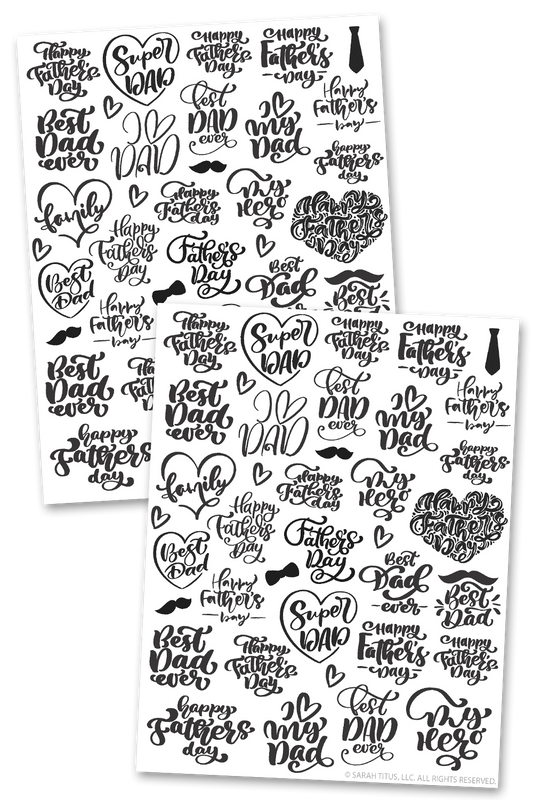 Father's Day Stickers