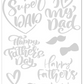 Father's Day Hand Lettering Pages