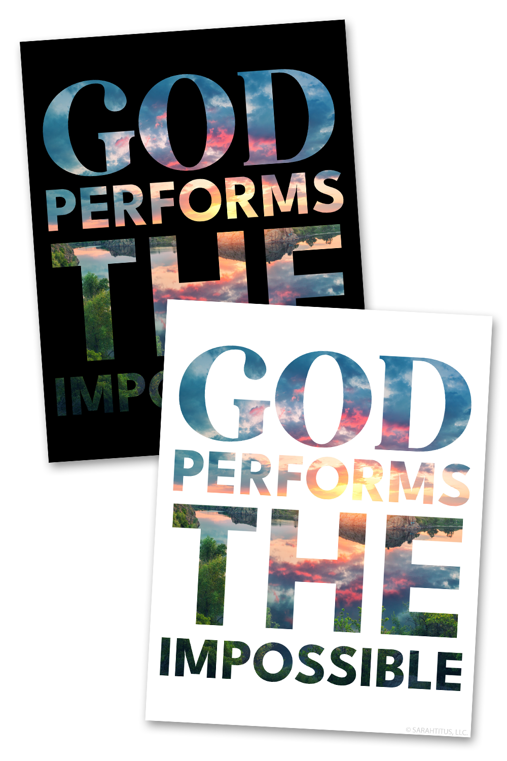 God Performs the Impossible Wall Art