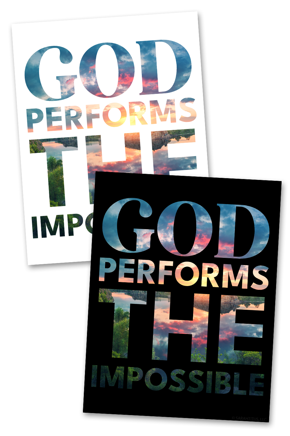 God Performs the Impossible Wall Art Printables