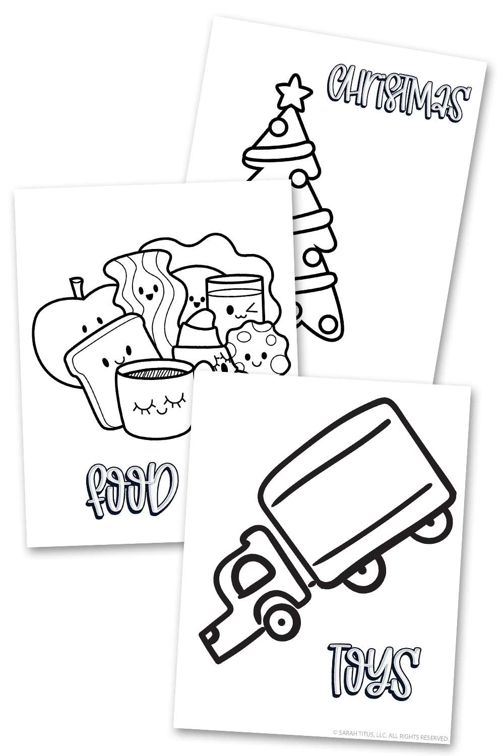 God Gives Good Things Coloring Sheets