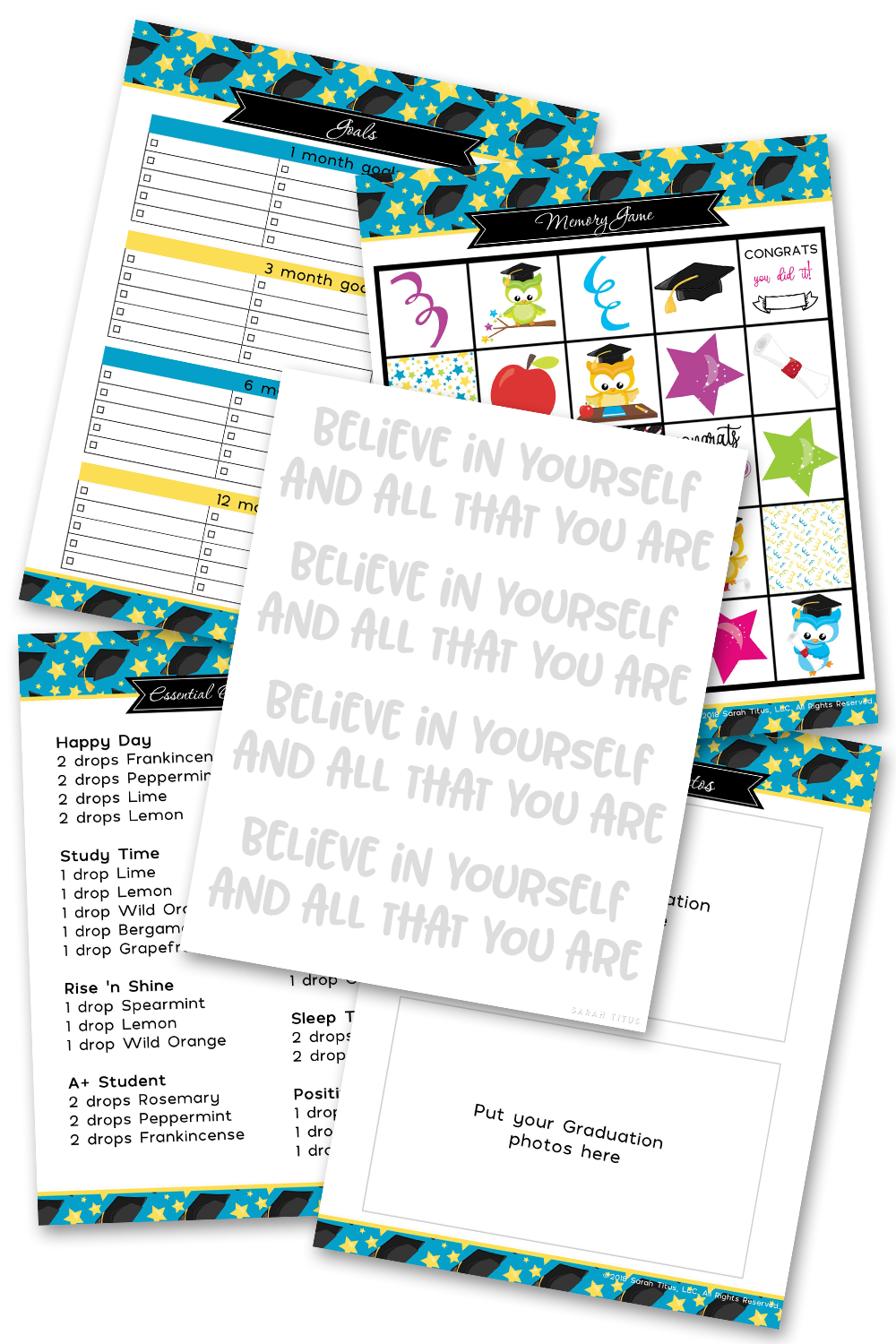 Graduation Binder {160 Pages} – Sarah Titus