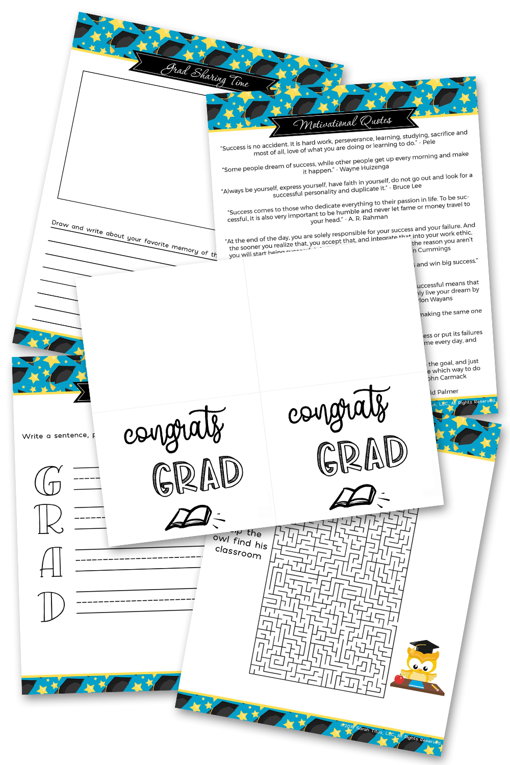 Graduation Binder {160 Pages} – Sarah Titus