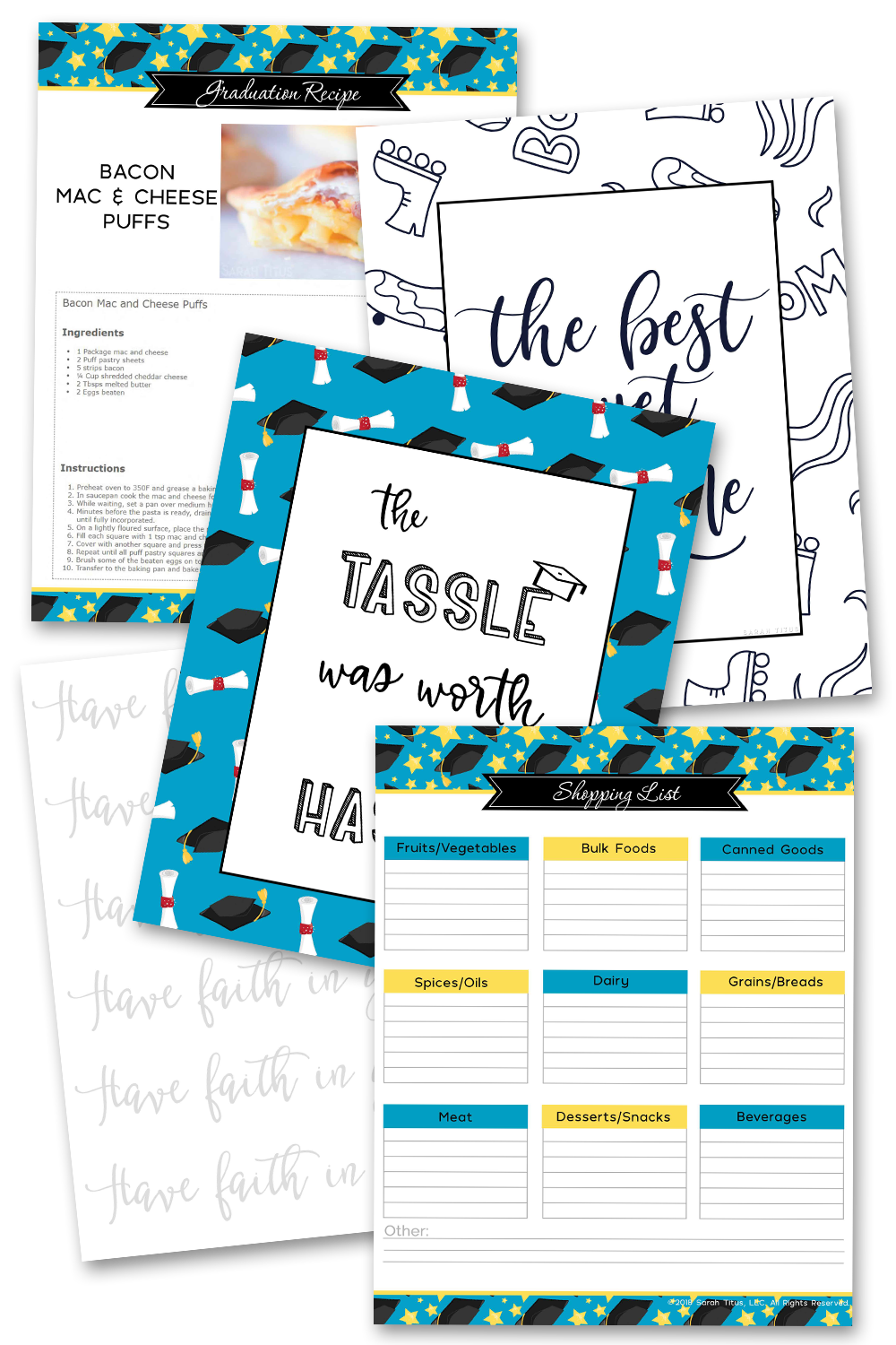 Graduation Binder {160 Pages} – Sarah Titus