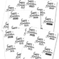 Graduation Stickers Sheets