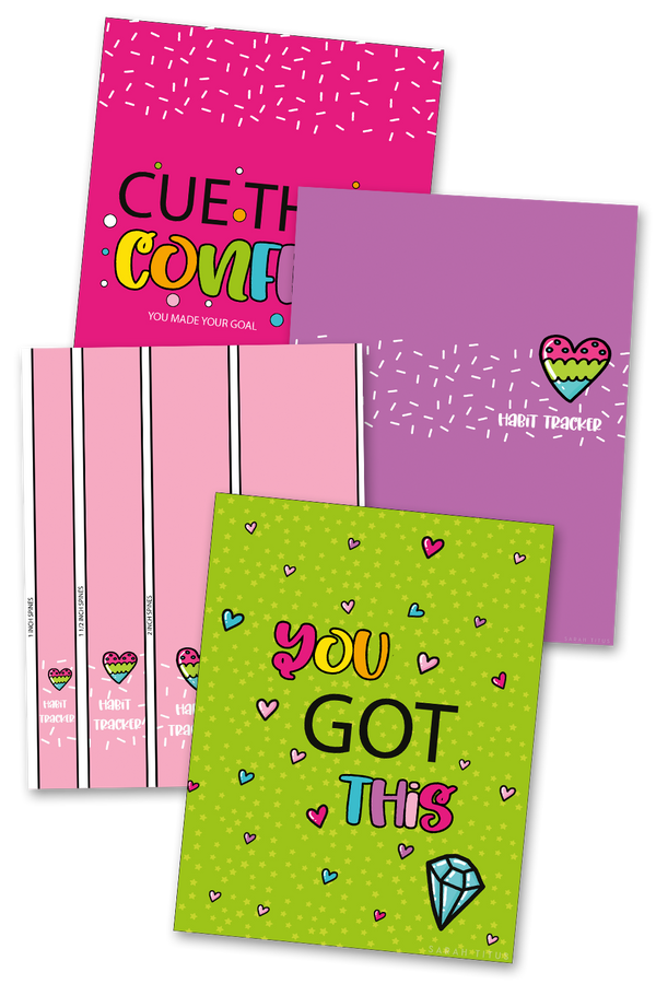 Habit Tracker Planner {29 Pages} – Sarah Titus