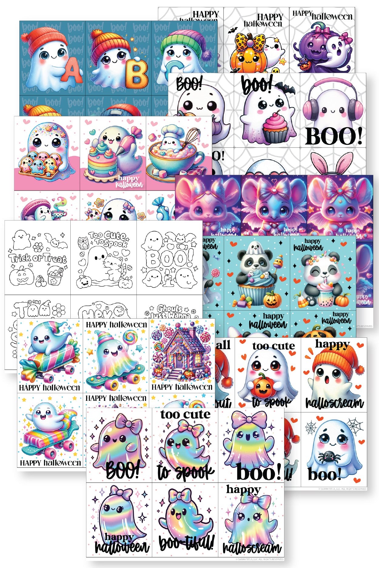 Cute Halloween Fun Book {150+ Pages}