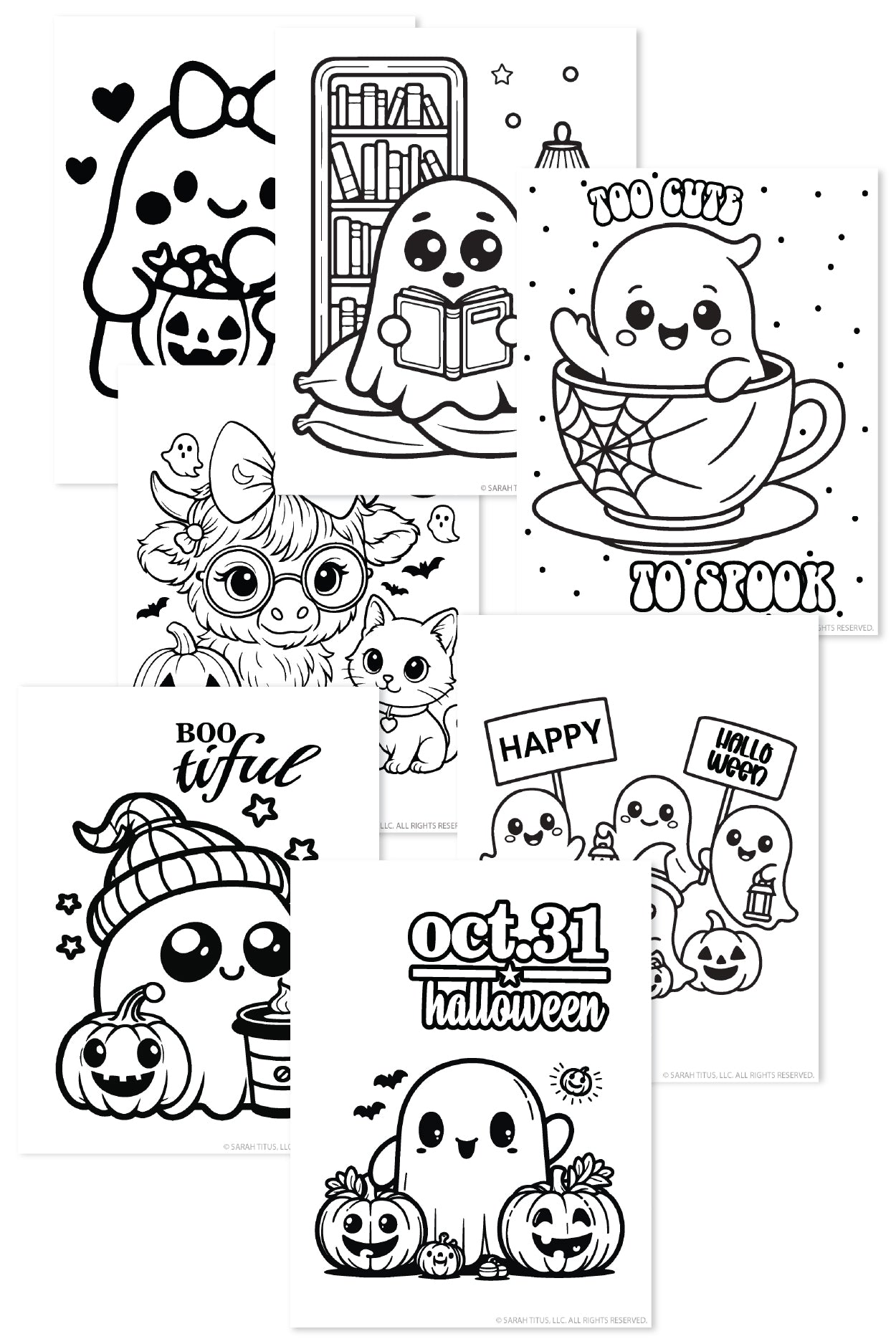 Cute Halloween Fun Book {150+ Pages}