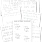 Hand Lettering Practice Sheets