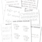 Hand Lettering Practice Worksheets 