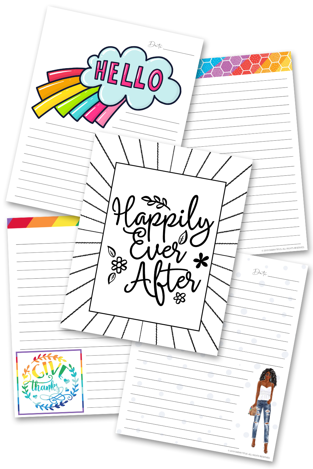 Happy Rainbow Journal