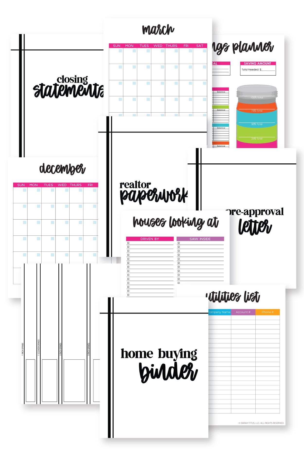 Home Buying Binder {35+ Pages}