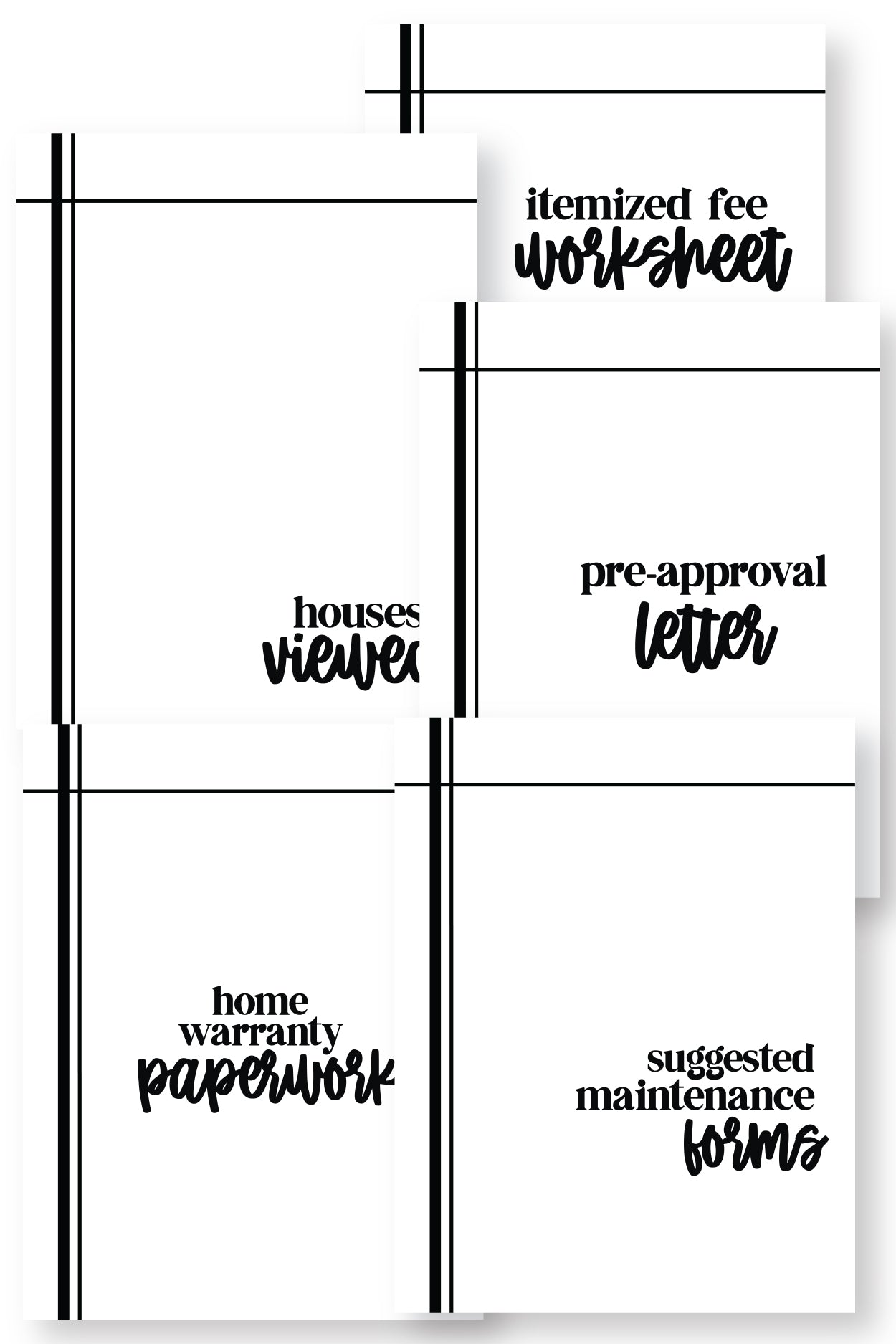 Home Buying Binder {35+ Pages}