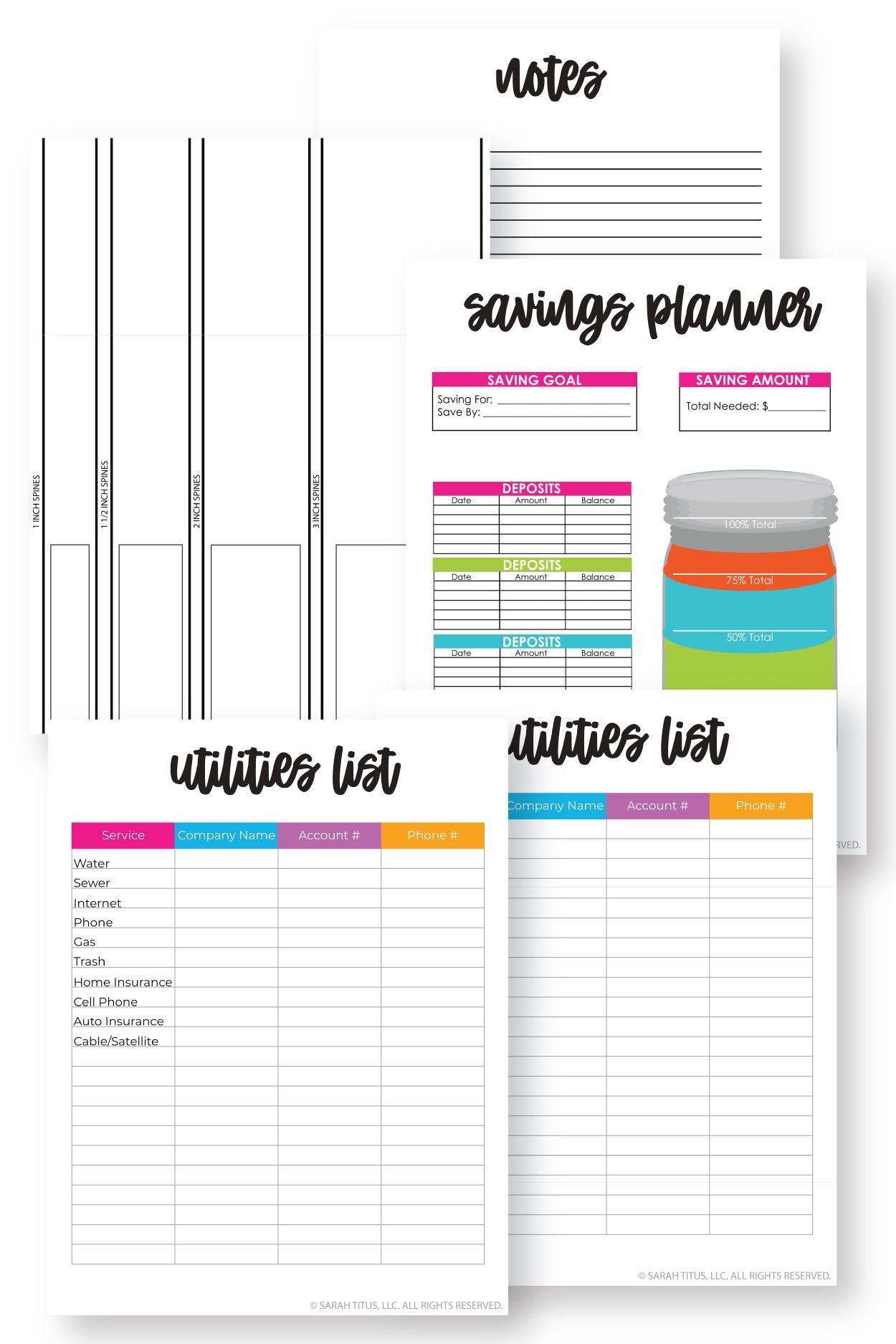Home Buying Binder {35+ Pages}