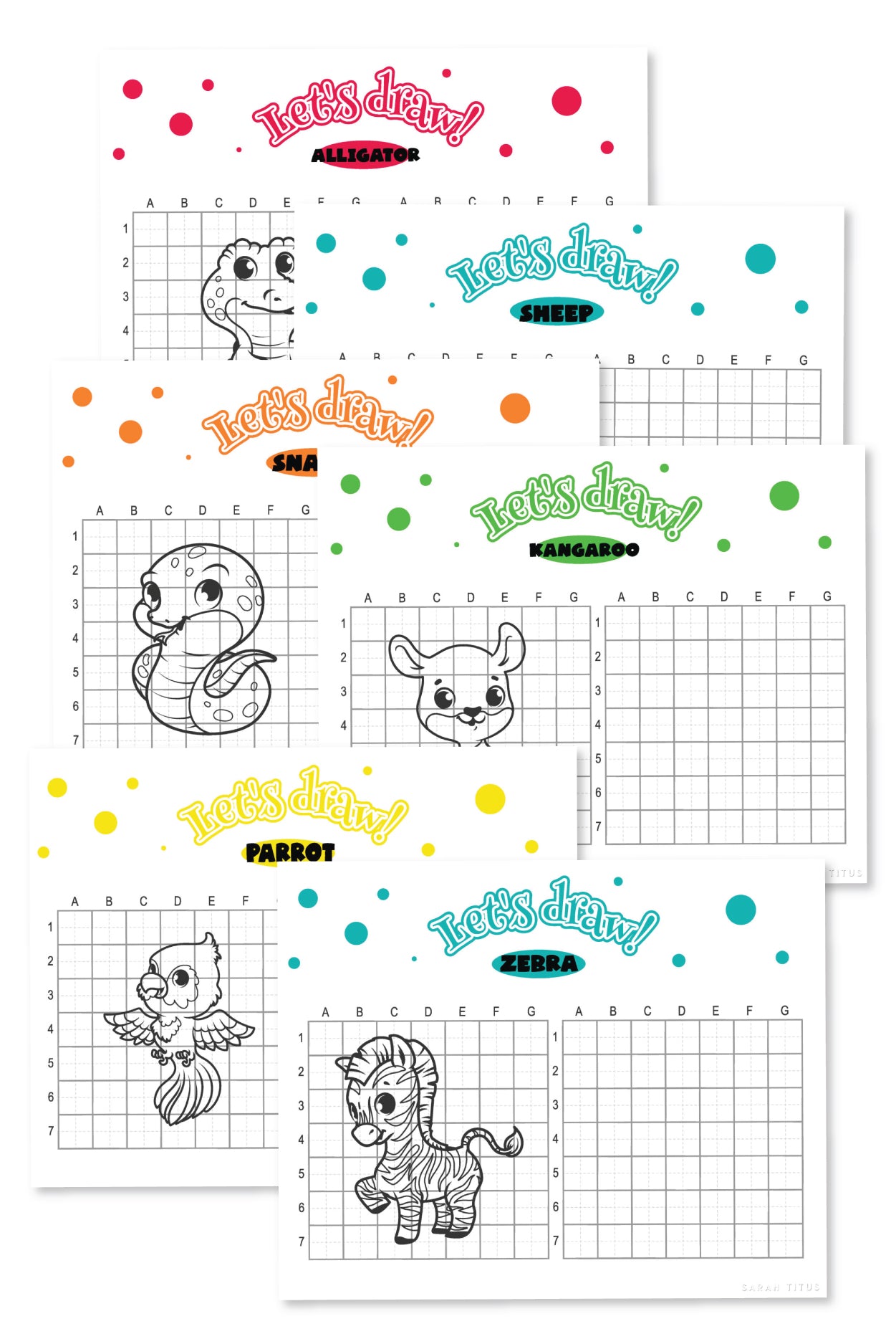 How to Draw Noah's Ark Animals