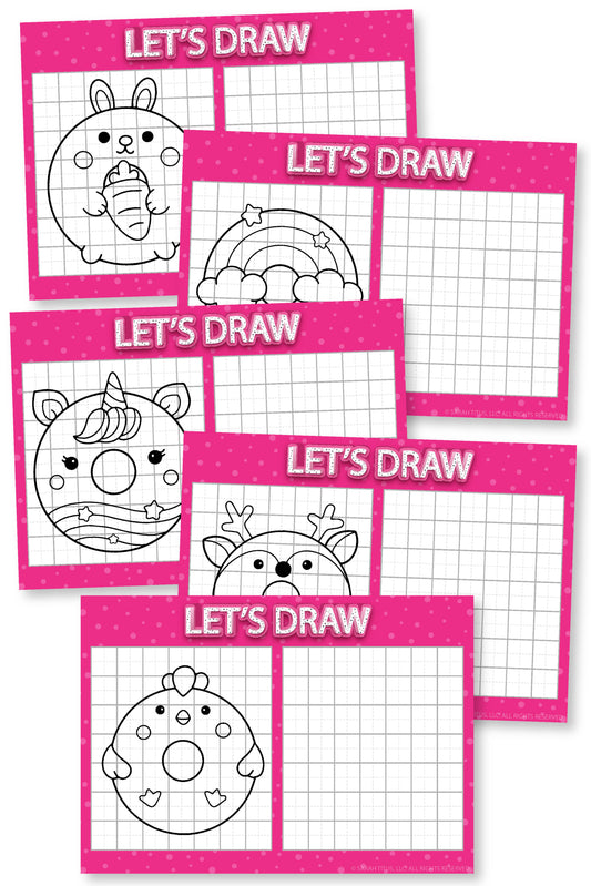 How to Draw Fun Donuts