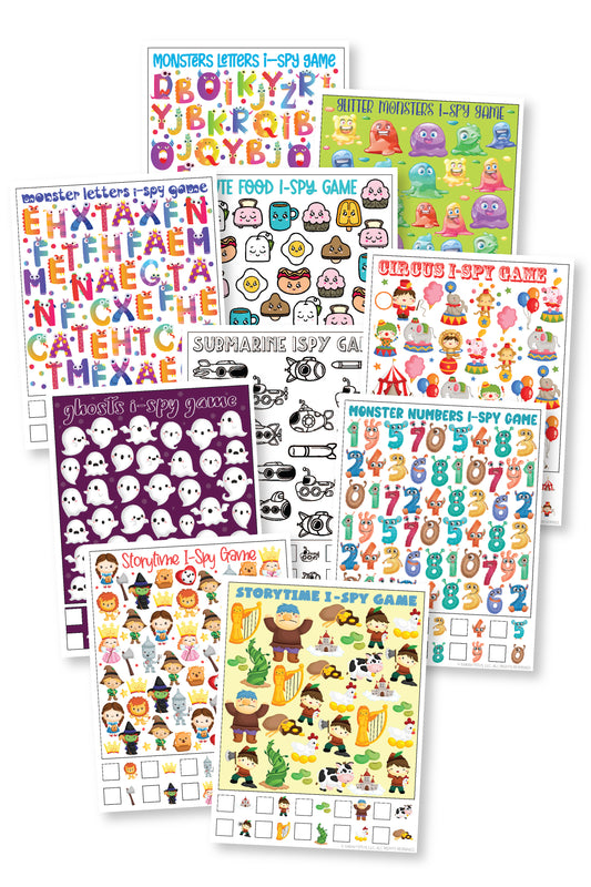 I-Spy Printable Games Pack