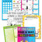 If You Can't Find a Way Create One Planner Pack {12 Pages}