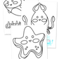 Learn to Draw Tracing Sea Animals Printables