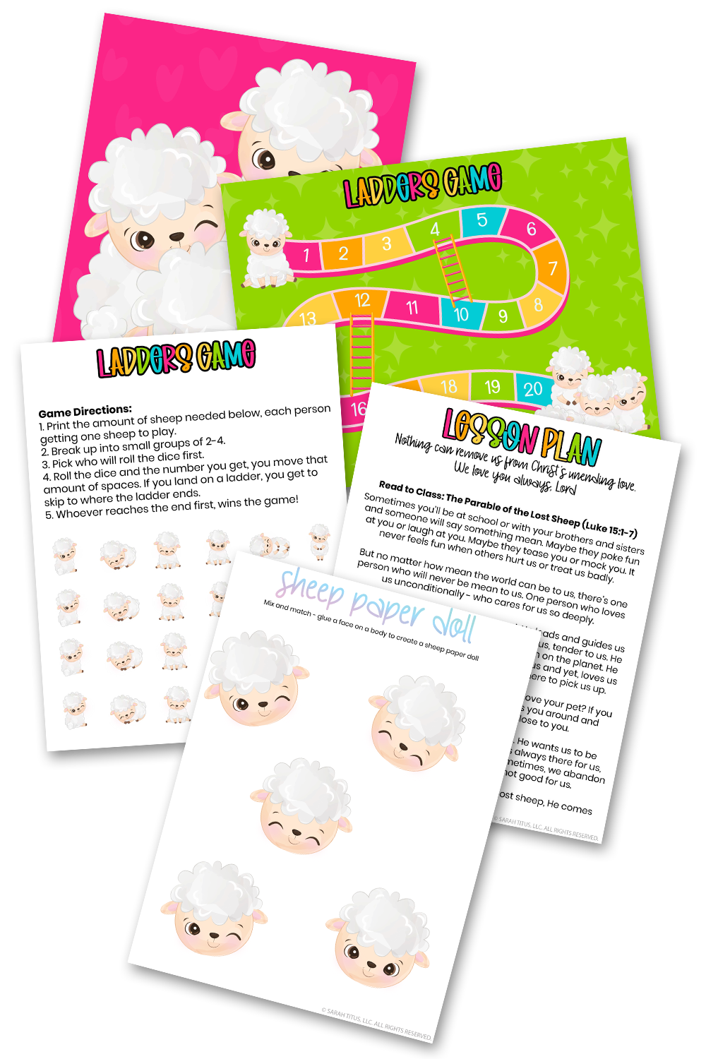 Love You Always Kids Activities Pack