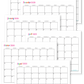 2024 - 2030 Editable Printable Calendars (+ Undated)