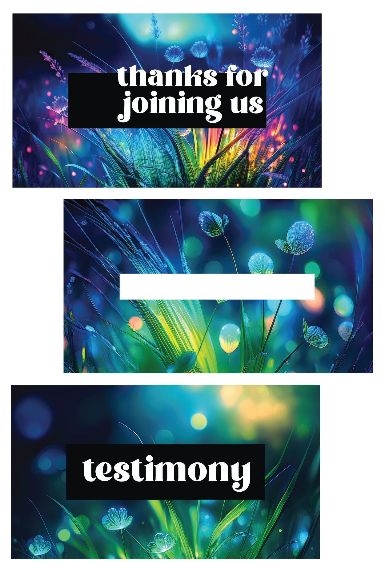 Moonlight Gospel Slide Templates {65+ Slides}
