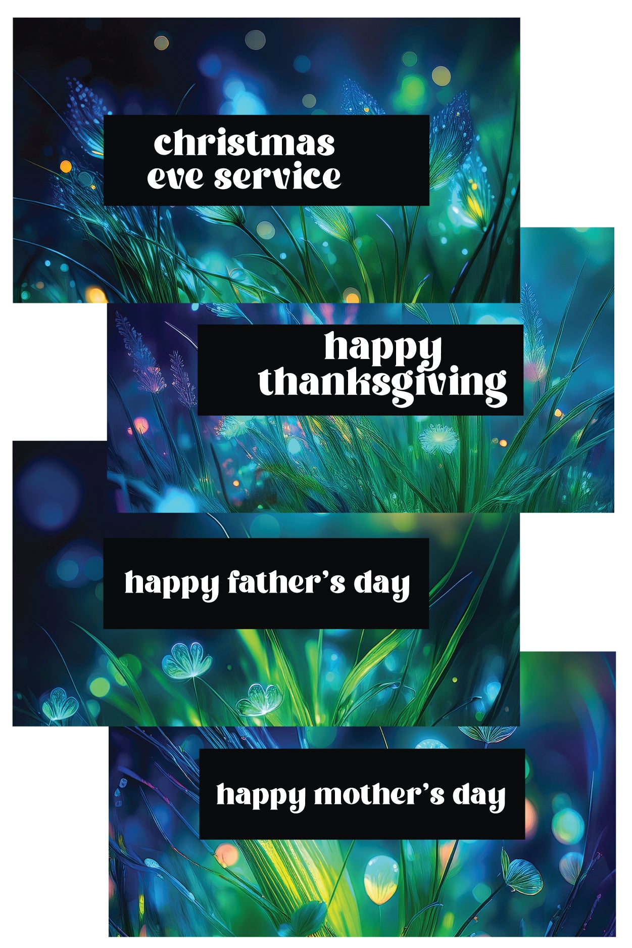 Moonlight Gospel Slide Templates {65+ Slides}
