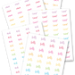Most Common Planner Words Stickers