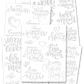 Mother's Day Hand Lettering Worksheets 