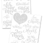 Mother's Day Hand Lettering Worksheets Printable
