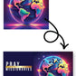 65+ Neon Christian Graphics Set