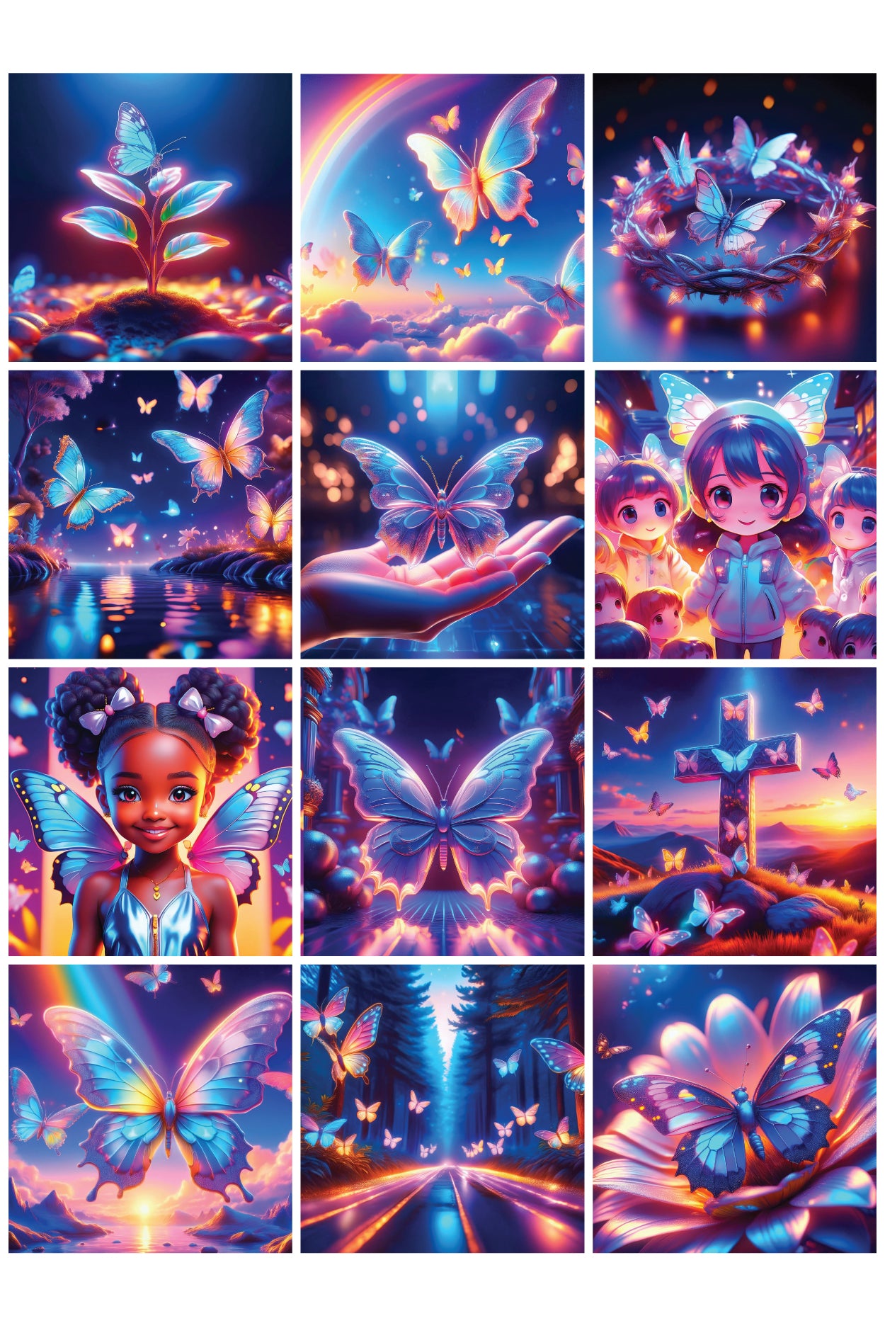 New Creation Stock Photos Set