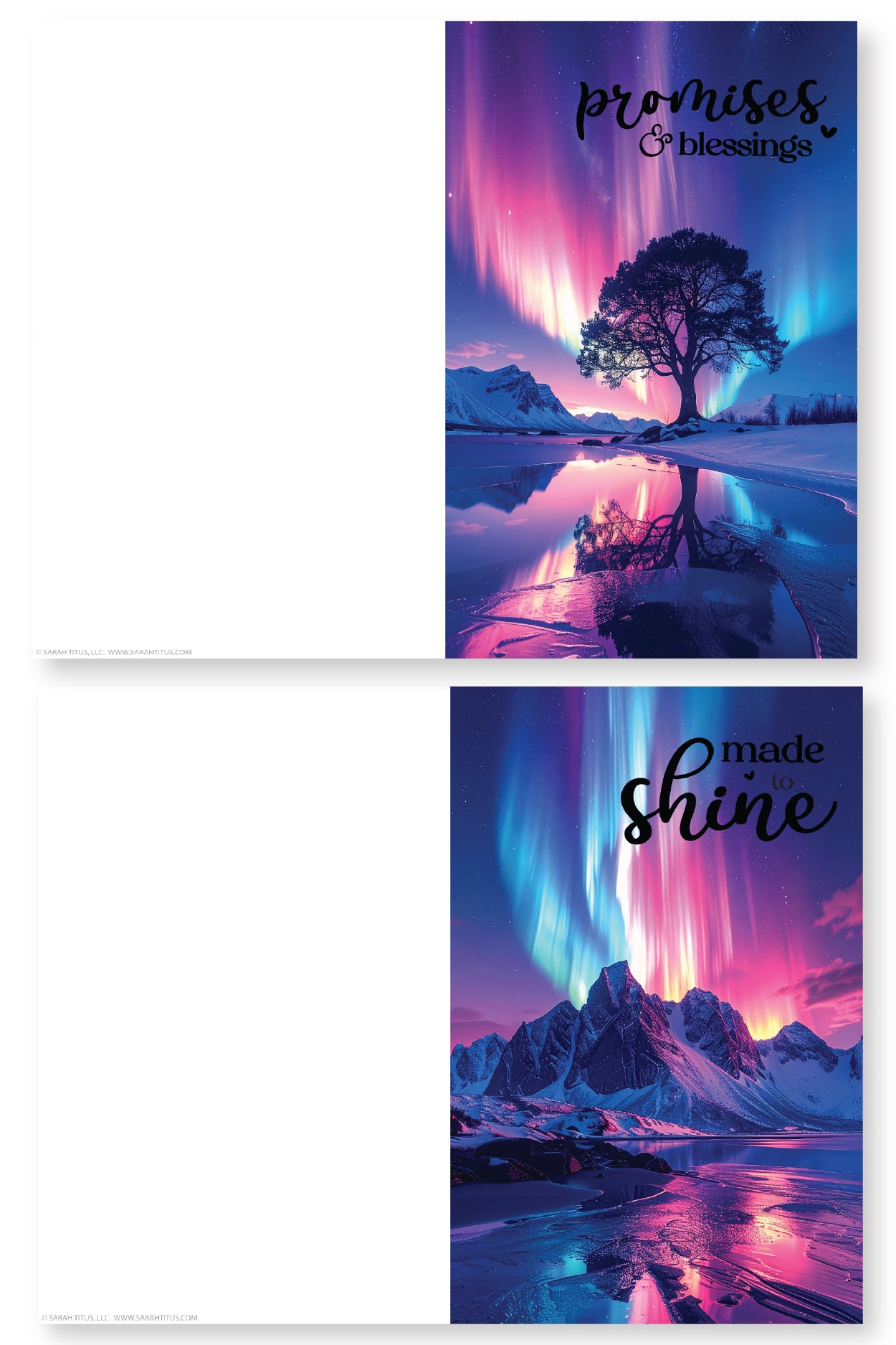 Northern Lights Church Bulletins {13 Pages}