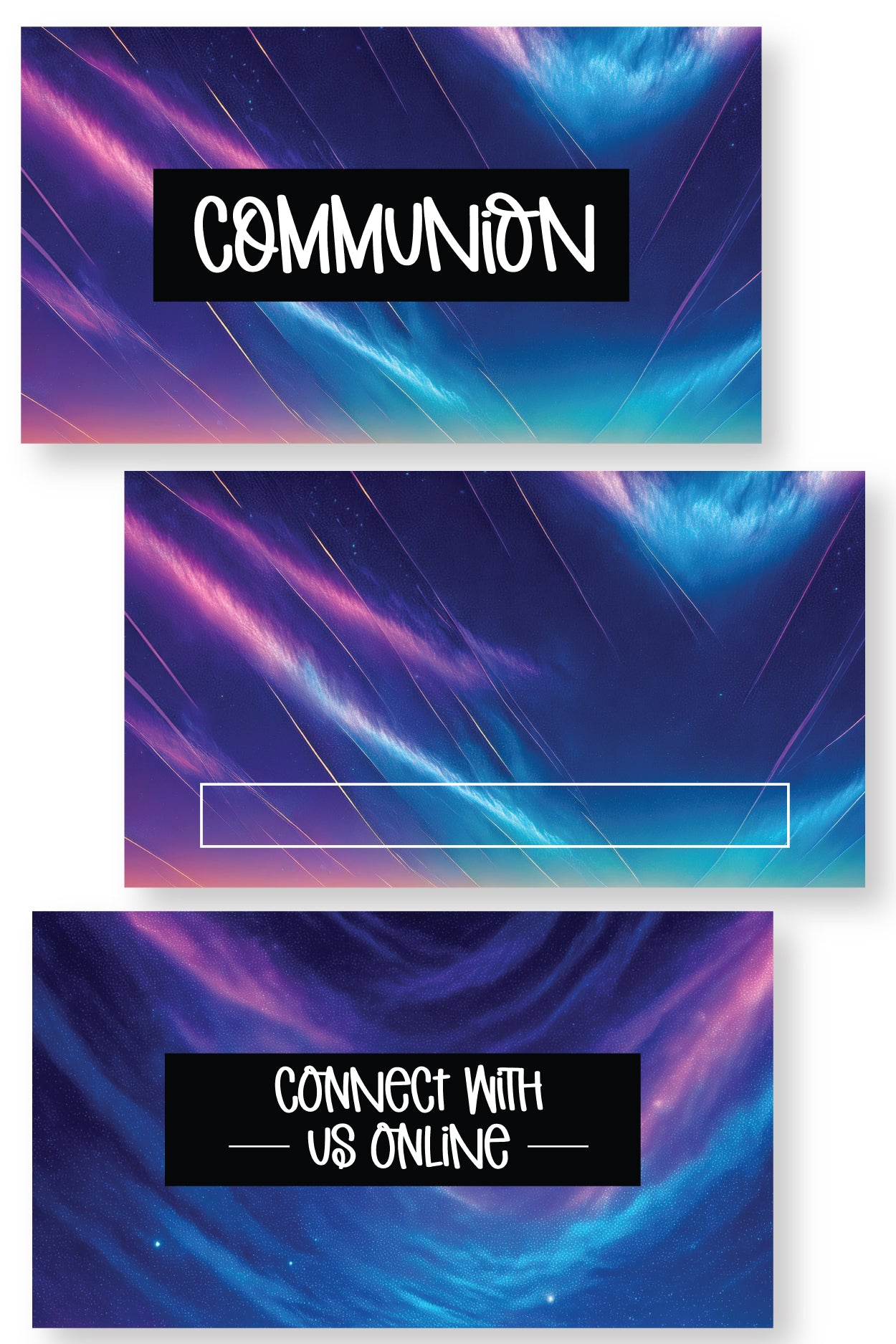Northern Lights Slide Templates {65+ Slides}