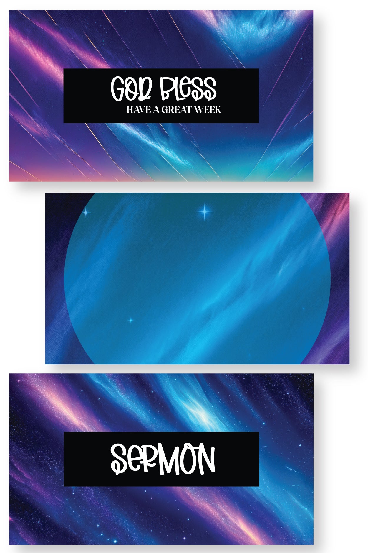 Northern Lights Slide Templates {65+ Slides}