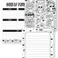 October Planner Pack {9 Pages}