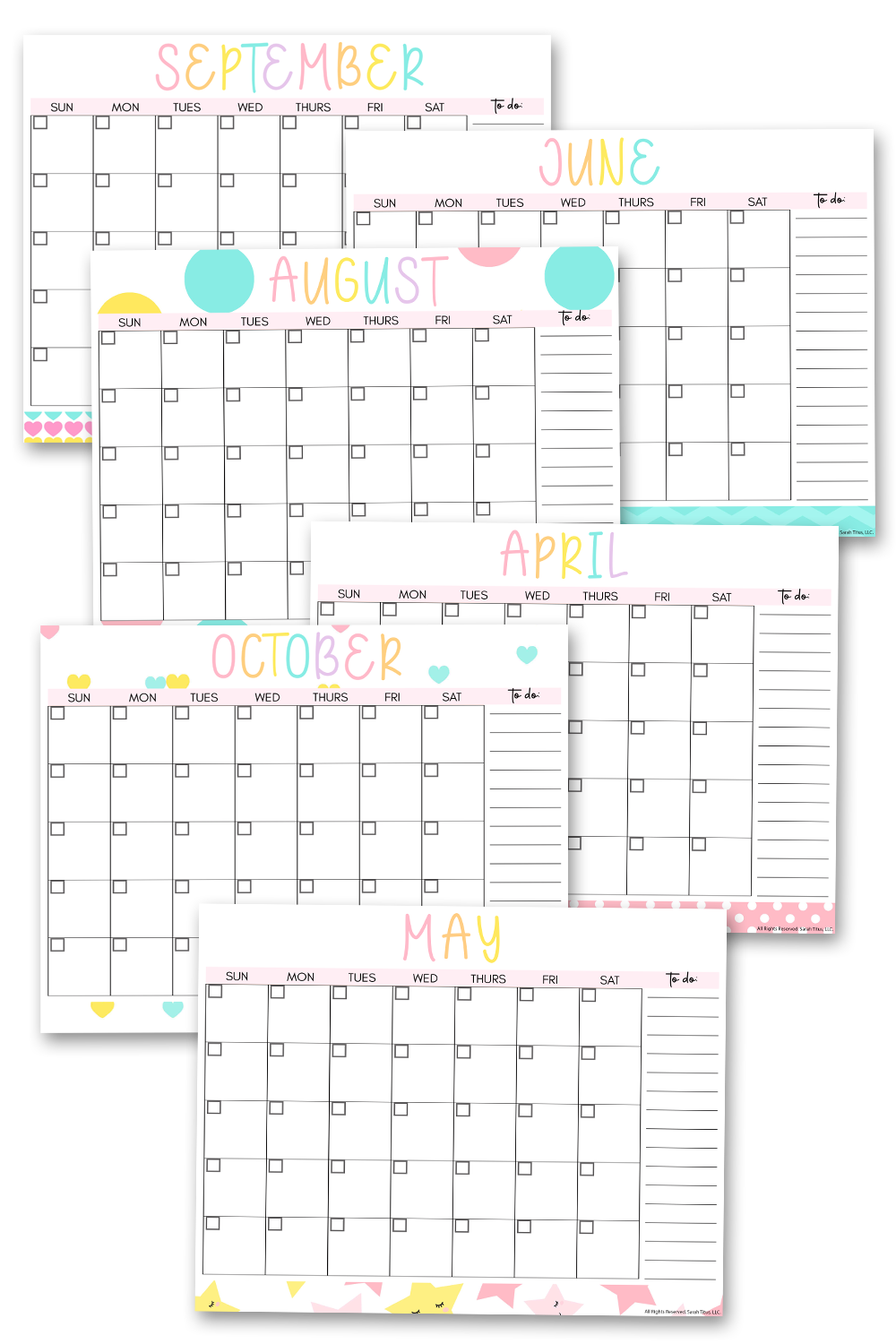Calendars – Sarah Titus
