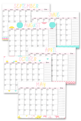 Calendars – Sarah Titus
