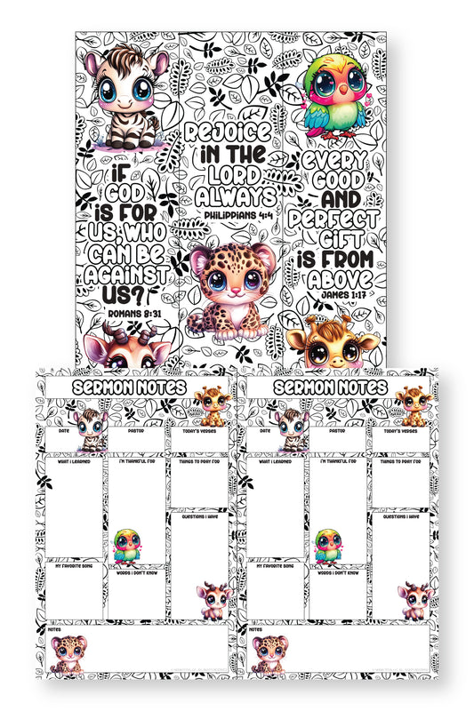 Safari Sermon Notes & Bookmarks