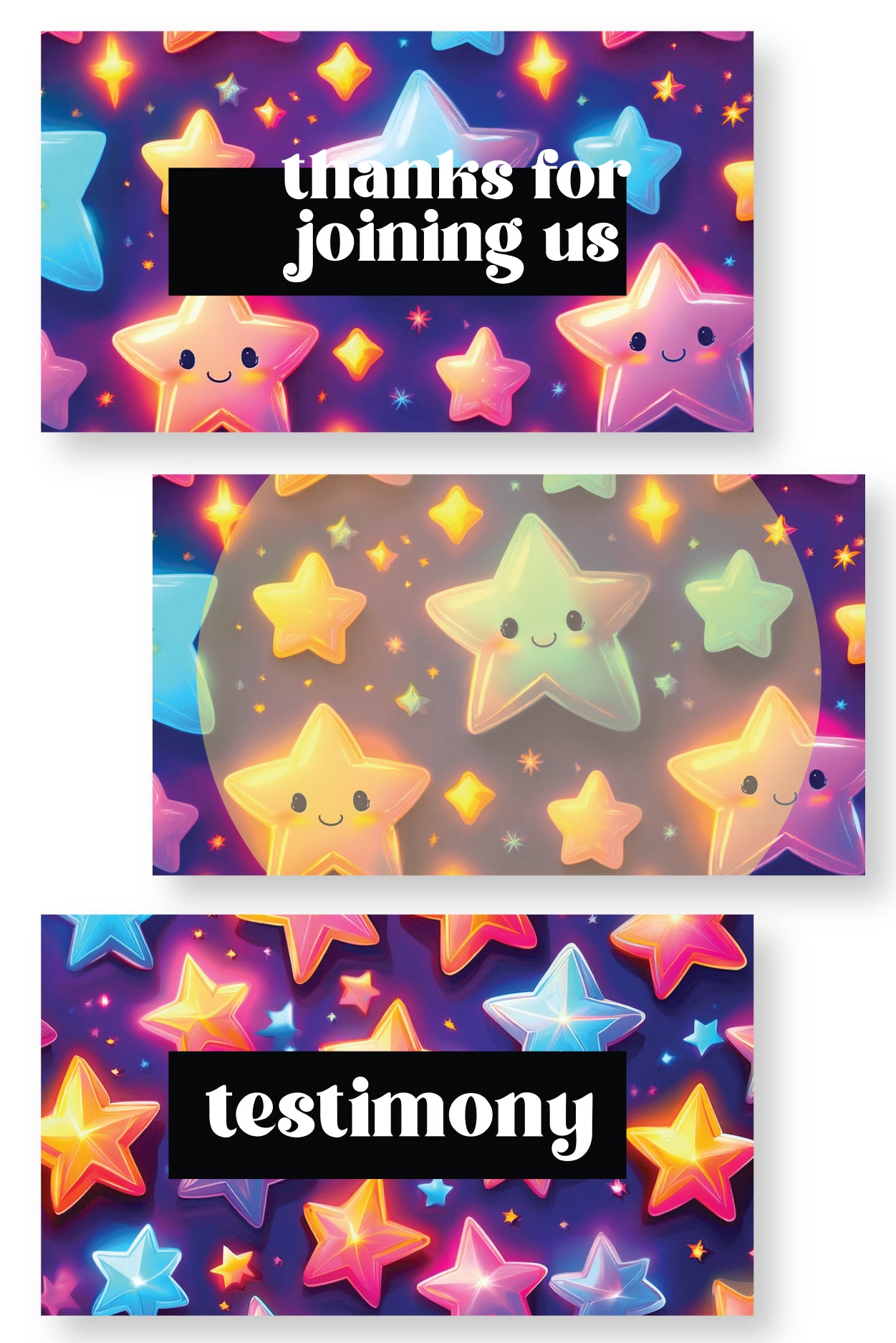 Star Children's Church Slide Templates {35+ Slides}