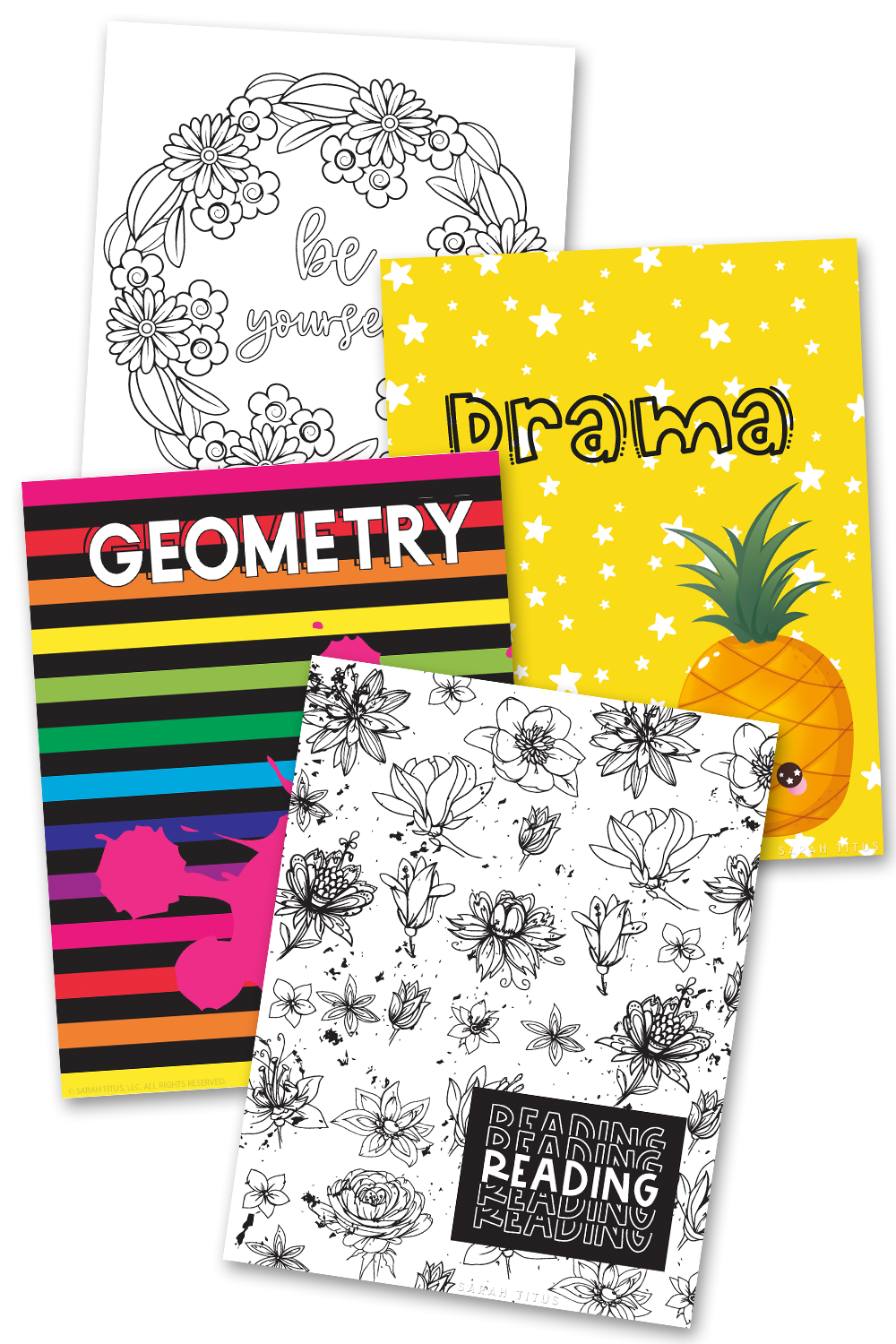 Student Binder Covers & Dividers